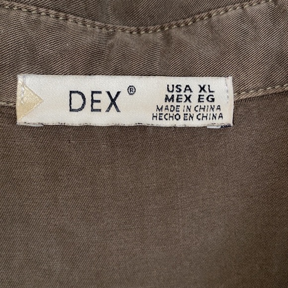 Dex Button Up Sleeveless Shirt Dress - Picture 2 of 5